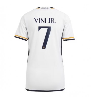 Real Madrid Vinicius Junior #7 Koszulka Podstawowych Kobiety 2023-24 Krótki Rękaw